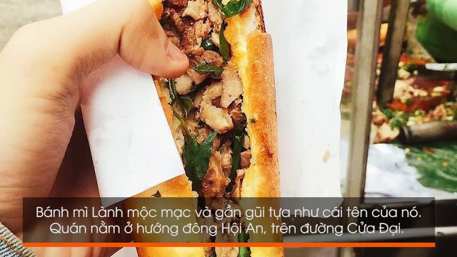 Những quán bánh mì ngon nức tiếng Hội An