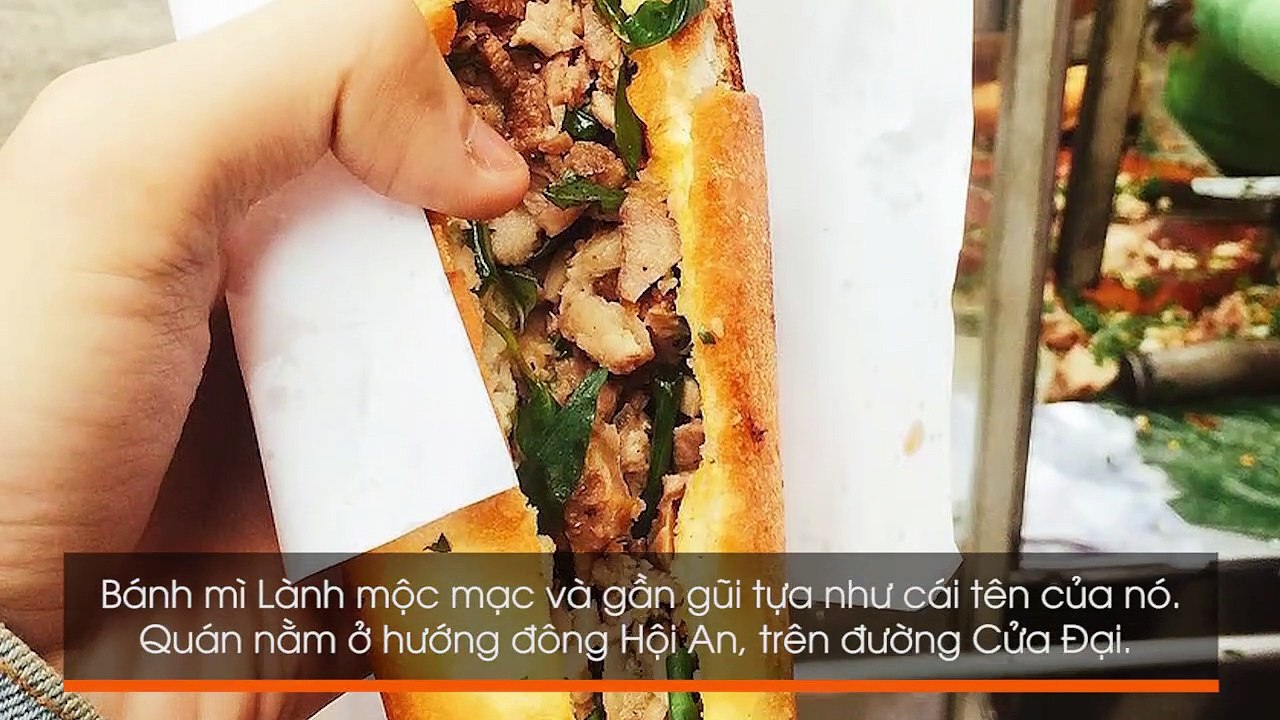 Những quán bánh mì ngon nức tiếng Hội An