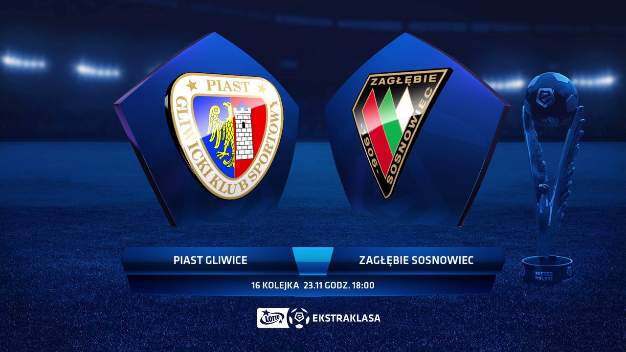 Piast Gliwice 0:0 Zagłębie Sosnowiec - Matchweek 16: HIGHLIGHTS