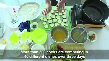Cook off! North Korean chefs slice and dice at competition