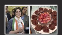जब Priyanka Gandhi के सामने परोसे गए टुंडे कबाब, तो क्या रहा Priyanka का Reaction | वनइंडिया हिंदी