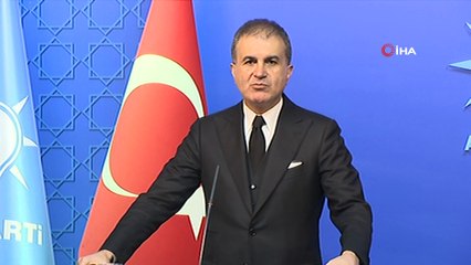 AK Parti Sözcüsü Ömer Çelik: 'İlk gelen bilgiler helikopterin acil iniş yaptığı esnada düştüğü şeklinde'