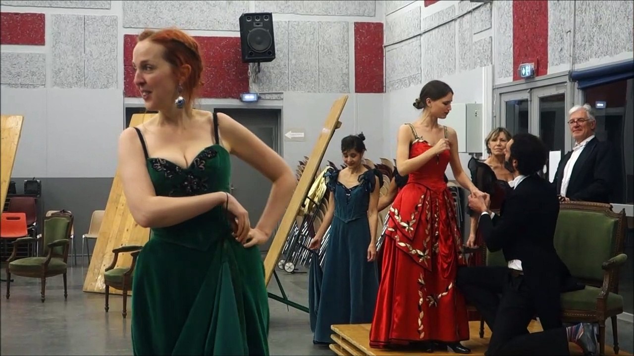 Dernières répétitions pour La Traviata