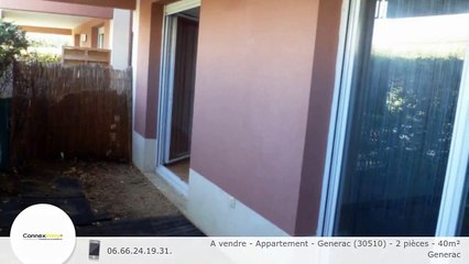 A vendre - Appartement - Generac (30510) - 2 pièces - 40m²