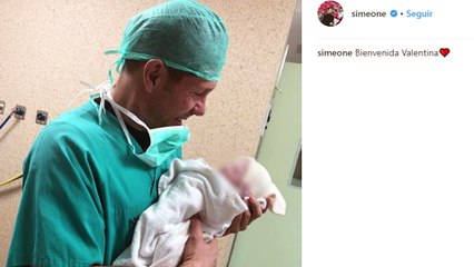 Simeone y Carla Pereyra anuncian que son padres por segunda vez