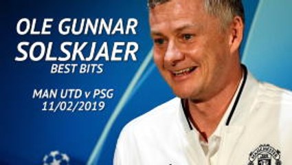 Télécharger la video: PSG have the world's best players - Solskjaer's best bits