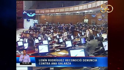 Lenín Rodríguez reconoció denuncia contra Ana Galarza