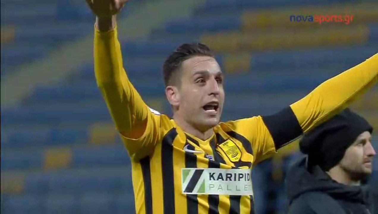 Aris' Fans and players celebrate the win  11.02.2019 [HD]