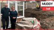 Elderly couple's garden destroyed by underground springs | SWNS TV