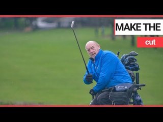 Golfer who uses just one arm is set to become first paraplegic captain | SWNS TV