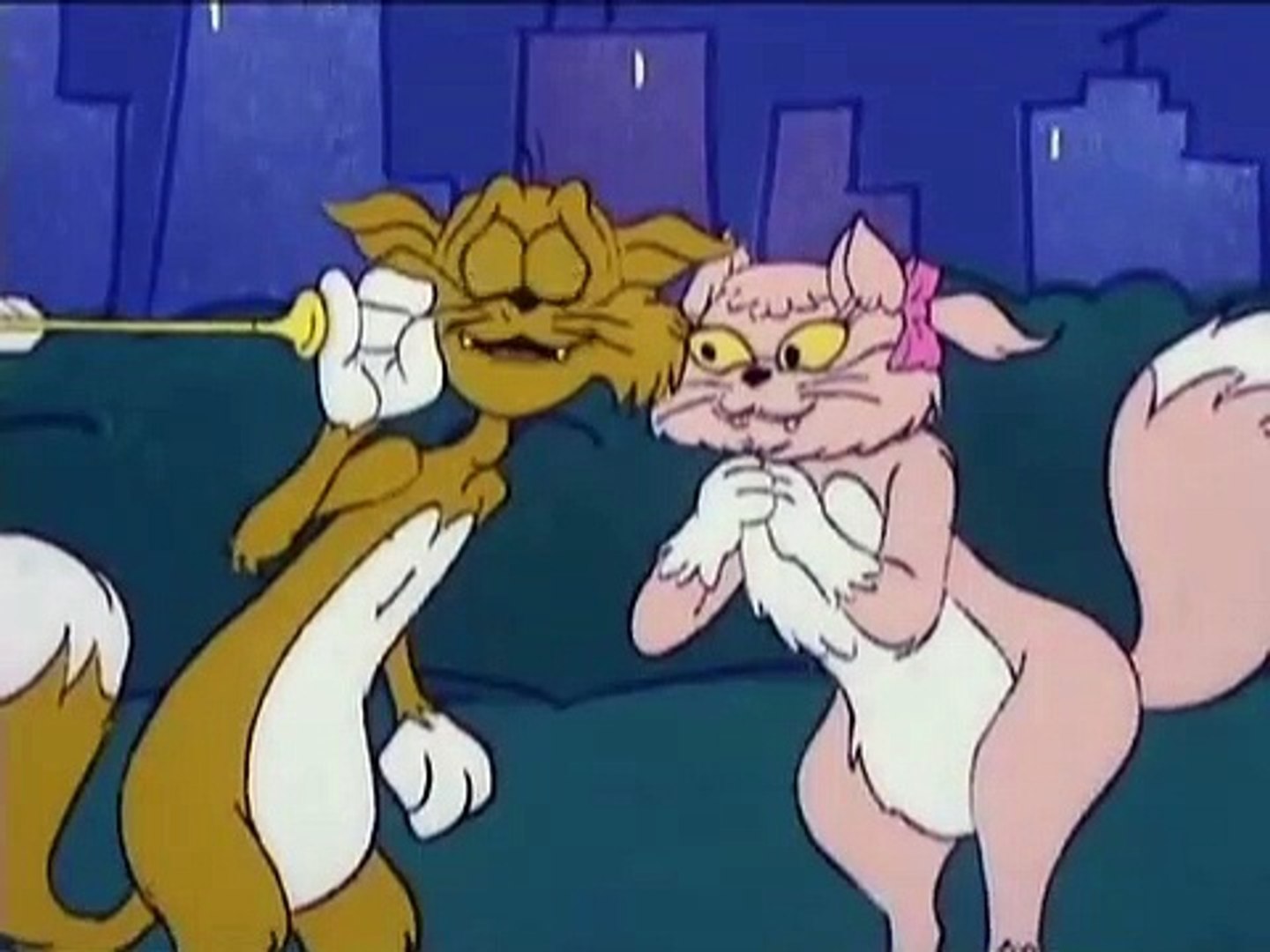 Fraidy Cat: CUPID CAT