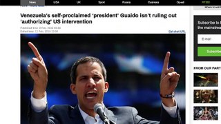 Pointing Out AIPAC's Influence Over US Is Labeled 'Anti-Semitic' & MSM Blindly Reports Venezuela Lie