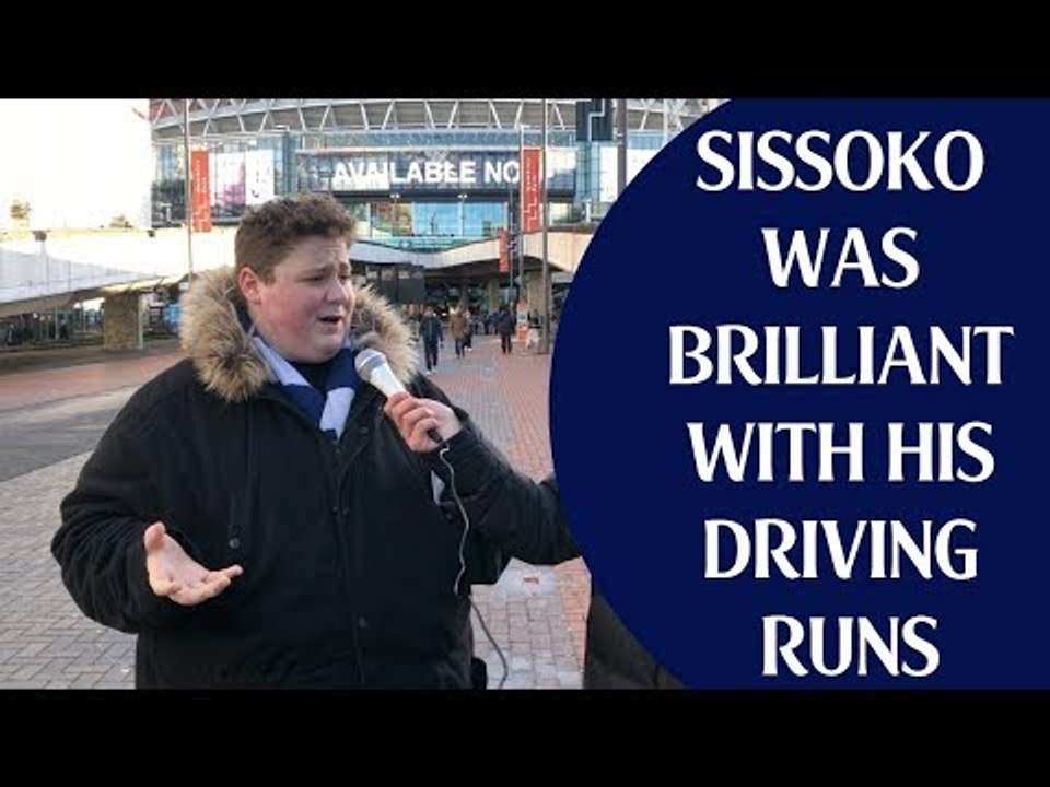 Tottenham 3 Leicester 1 | Sissoko Was Brilliant With His Driving Runs | Fan Cams