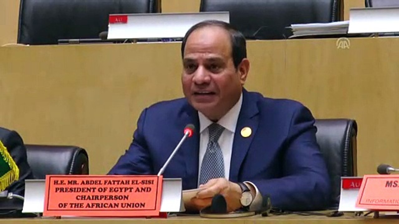 Sisi: 'İyi yönetişimi destekliyoruz' (2) - ADDİS ABABA