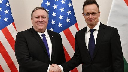 Pompeo wettert in Ungarn gegen Russland