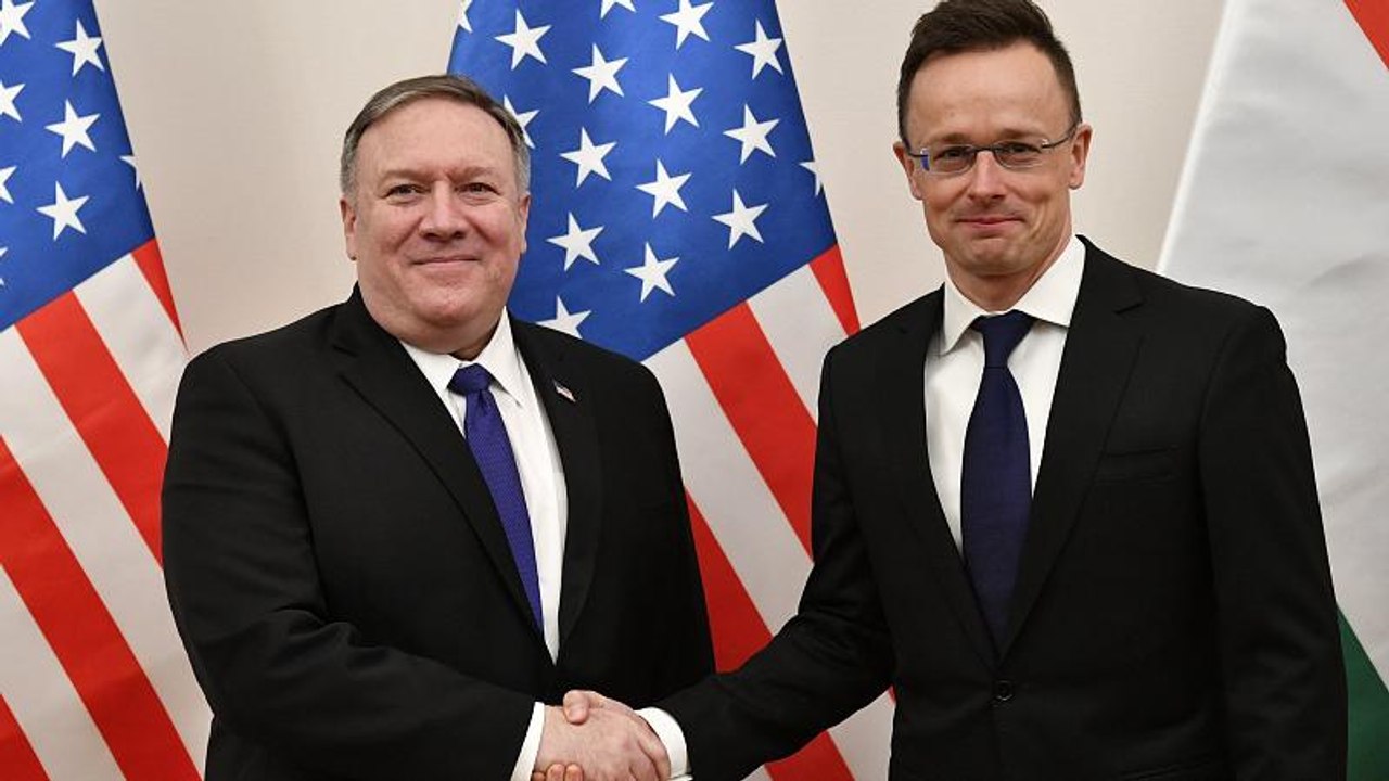 Pompeo wettert in Ungarn gegen Russland