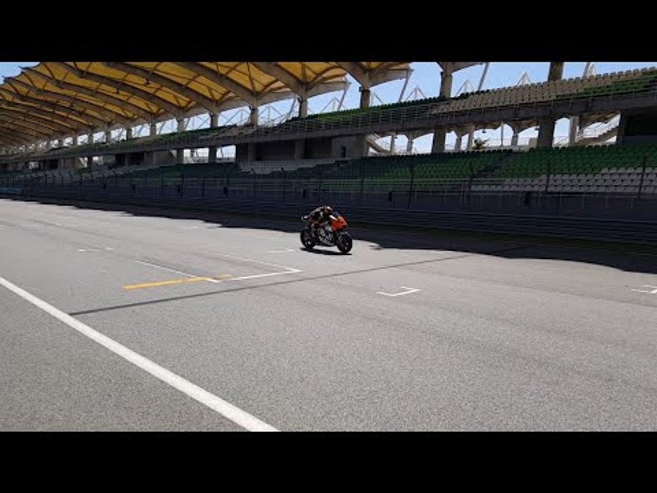 KTM at the Sepang Shakedwon Test
