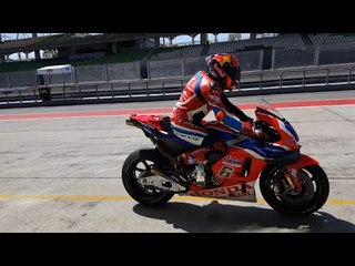 Honda at the Sepang Shakedown Test