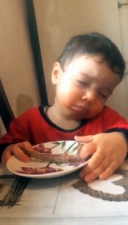 Nodding Off During Dinner