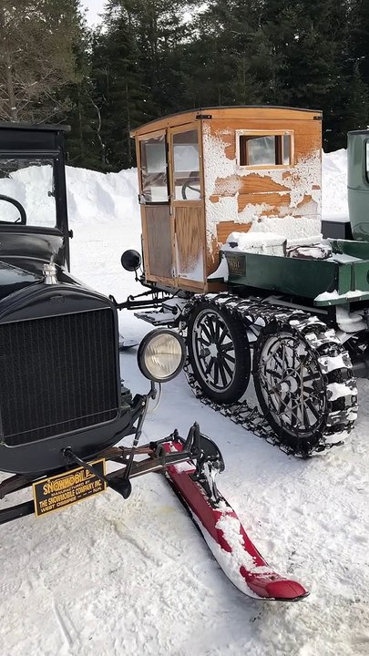 Awesome Model T Snowmobile Showcase - video Dailymotion