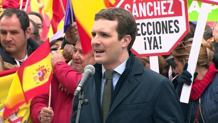 Casado pide que el resultado del 26-M sea una "censura" a Sánchez
