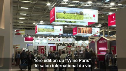 Ouverture du premier salon international Wine Paris