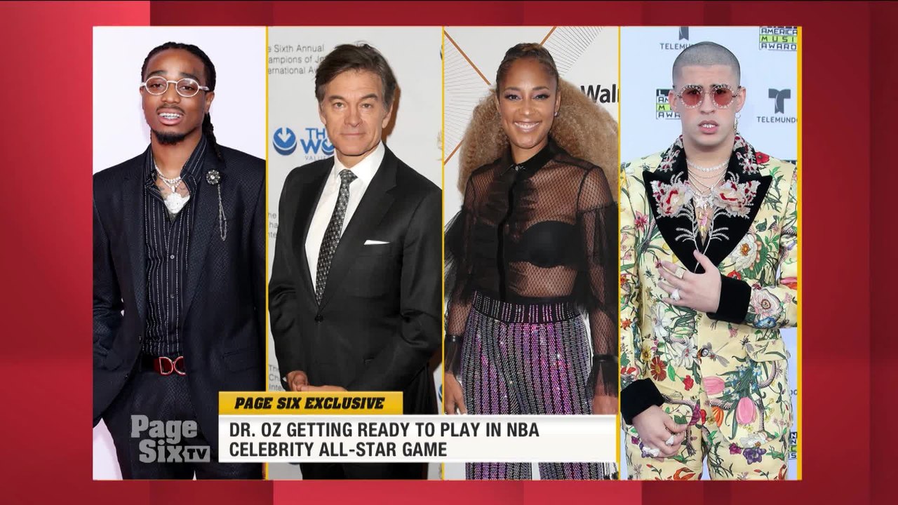 .@DrOz is a baller! Dr. Oz is playing in the #NBAAllStar game, and he can't wait to get back on the court! We have the inside story, and it's only on #PageSixTV!