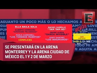 Presentan el espectáculo 'Revive 80's y 90's Tour'