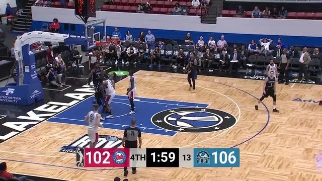Theo Pinson (23 points) Highlights vs. Lakeland Magic