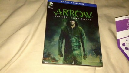 Arrow: Season 3 Blu-Ray/Digital HD Unboxing