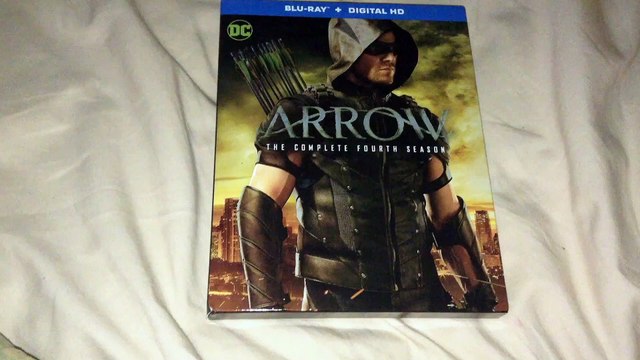 Arrow: Season 4 Blu-Ray/Digital HD Unboxing