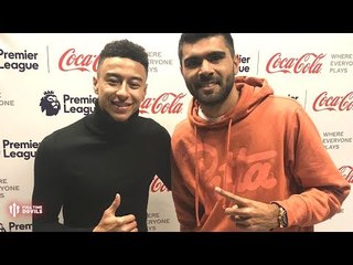 Jesse Lingard Interview!!! Celebrations, Clothes & Chants!