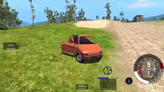 BeamNG.Drive - The Endurodrome - Maluch 126p (Tuned Convertible)