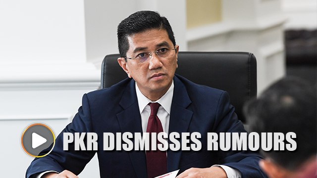 PKR dismisses rumours of Azmin being sacked from party