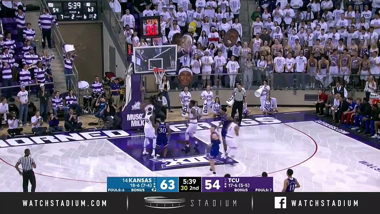 No. 14 Kansas vs. TCU Basketball Highlights (2018-19)