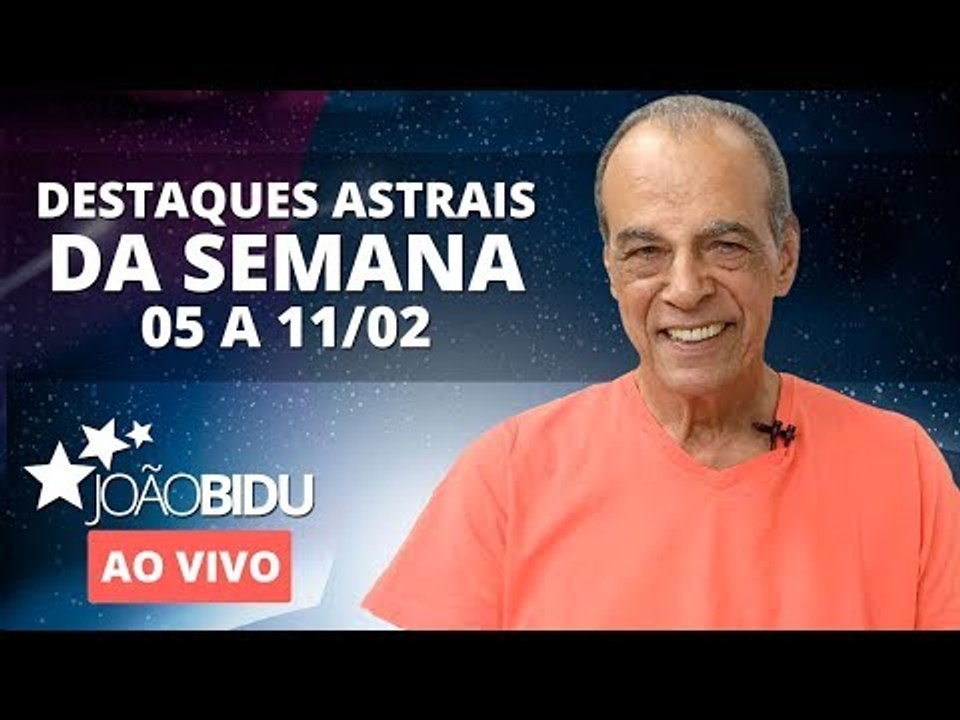 [AO VIVO] Destaques astrais da semana e novena...