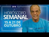 HORÓSCOPO SEMANAL (15 a 21 de Outubro de 2018) | João Bidu