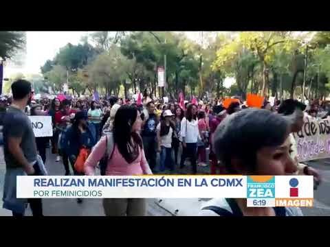 Continúan las protestas por violencia de género y feminicidio en la CDMX | Francisco Zea