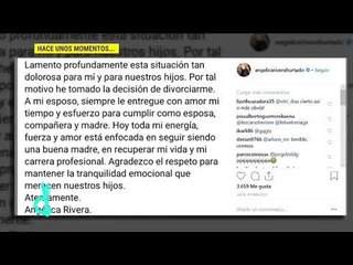 Angélica Rivera anuncia su divorcio con Enrique Peña Nieto | De Primera Mano