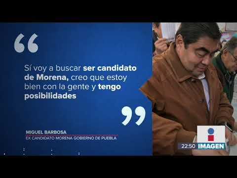 Miguel Barbosa buscará nuevamente la candidatura de Morena para gobernar Puebla | Noticias con Ciro