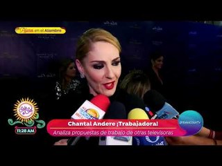 Chantal Andere confirma que terminó contrato de esclusividad | Sale el Sol
