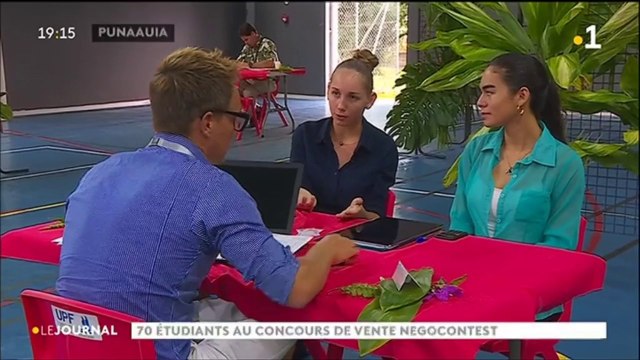 Exercice de vente grandeur réelle pour les étudiants des filières commerciales