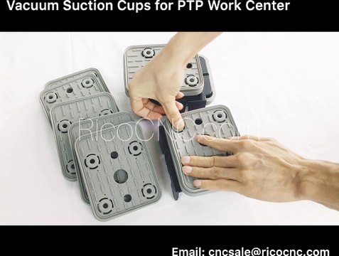 How to replace suction plates for CNC vacuum suction cup block pods
