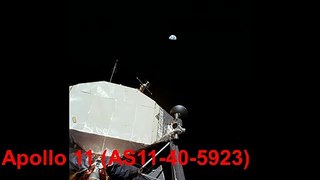 Moon Hoax -Same Fake Earth Model Used For Apollo 11 & 17