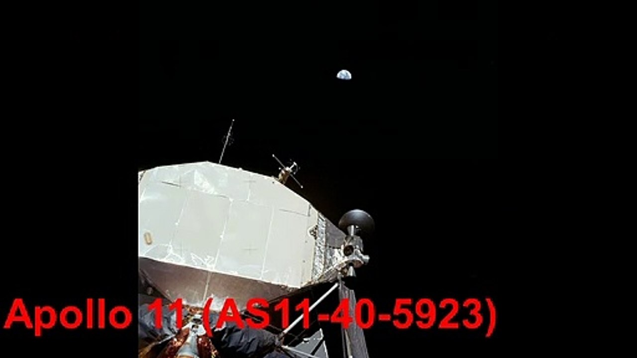 Moon Hoax -Same Fake Earth Model Used For Apollo 11 & 17