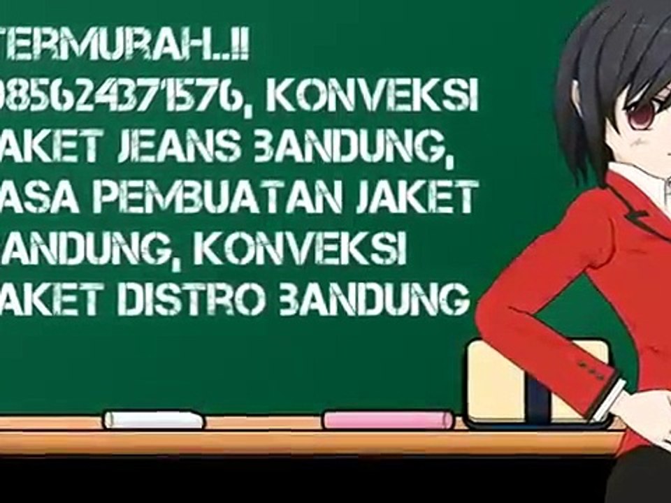 Termurah.. 085624371576 konveksi jaket jeans bandung