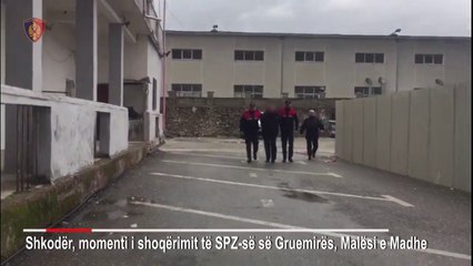 Ora News - Momenti i shoqërimit të policit pas publikimit të videos së turpshme
