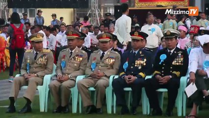 ၇၂ ႏွစ္ေျမာက္ ျပည္ေထာင္စုေန႔ အခမ္းအနား