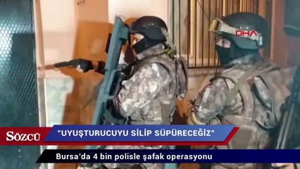 Bursa’da “Narko Timsah” operasyonu