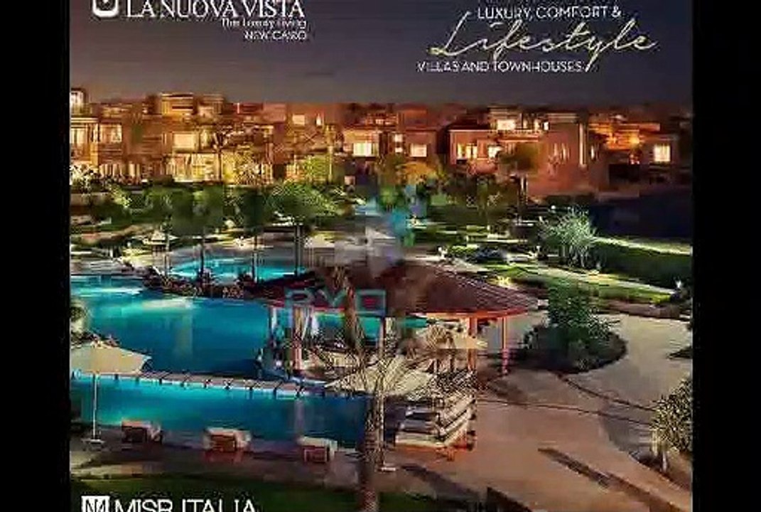 Own twin house for sale in la nouva vista compound new cairo